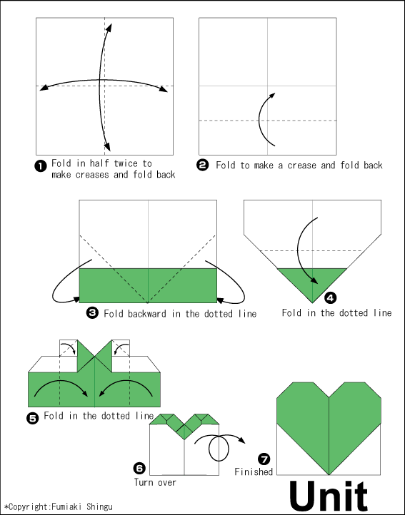 origami clover